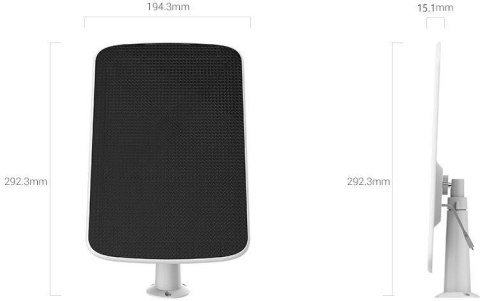 Panel solarny Ezviz CS-CMT-SolarPanel-E Type-C 6W