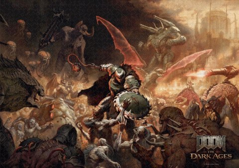Puzzle Good Loot Gaming Puzzle: Doom The Dark Ages Slayer's Rage 1000 Puzzle Good Loot Gaming Puzzle: Doom The Dark Ages Slayer's Rage 1000