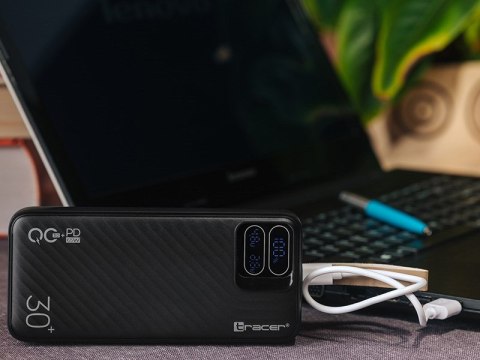 TRACER POWERBANK BLAZE 30000MAH 65W CZARNY TRACER POWERBANK BLAZE 30000MAH 65W CZARNY