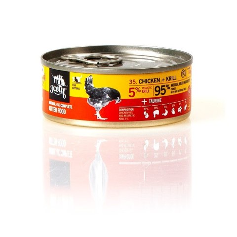 3Coty CHICKEN + KRILL for Kittens 80g 3Coty CHICKEN + KRILL for Kittens 80g