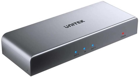 Unitek Rozgałęźnik sygnału HDMI 1 IN-2 OUT 4K Unitek Rozgałęźnik sygnału HDMI 1 IN-2 OUT 4K