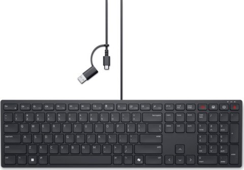 Klawiatura Przewodowa DELL 580-BBSX Klawiatura Przewodowa DELL 580-BBSX