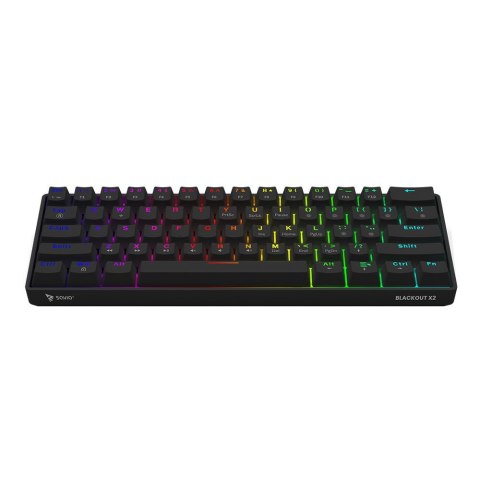 SAVIO KLAWIATURA MECHANICZNA BLACKOUT X2 OUTEMU BLUE HOT SWAP SAVIO KLAWIATURA MECHANICZNA BLACKOUT X2 OUTEMU BLUE HOT SWAP