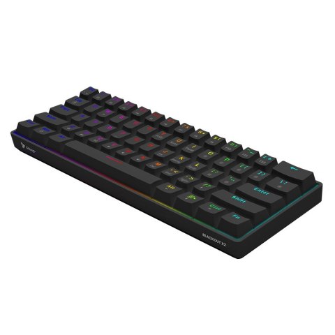 SAVIO KLAWIATURA MECHANICZNA BLACKOUT X2 OUTEMU BLUE HOT SWAP SAVIO KLAWIATURA MECHANICZNA BLACKOUT X2 OUTEMU BLUE HOT SWAP