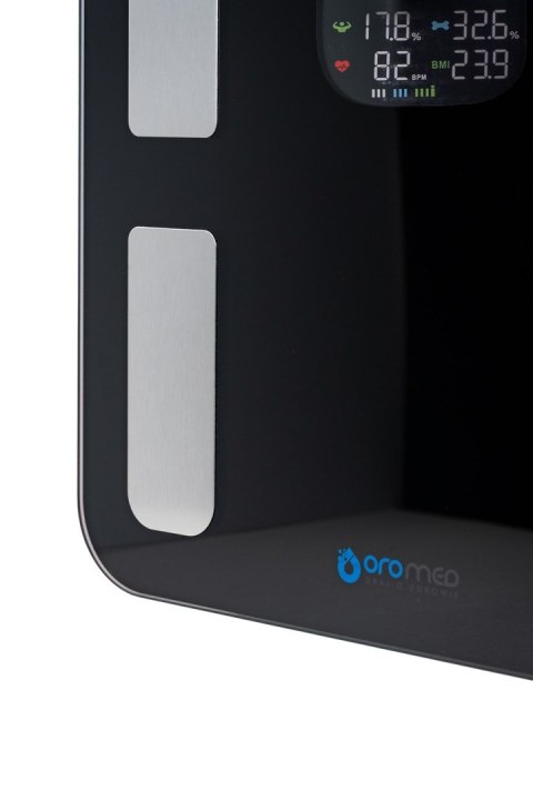 Waga łazienkowa ORO BLUETOOTH SMART BLACK OROMED Waga łazienkowa ORO BLUETOOTH SMART BLACK OROMED