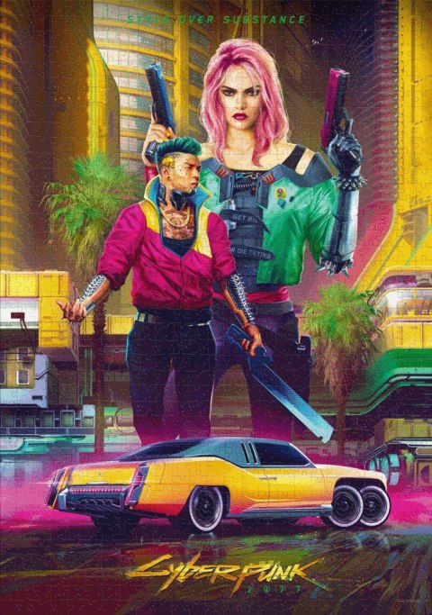 Puzzle Good Loot Gaming Puzzle: Cyberpunk 2077 Kitsch Style 1000 Puzzle Good Loot Gaming Puzzle: Cyberpunk 2077 Kitsch Style 1000