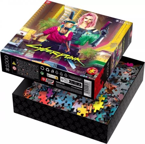 Puzzle Good Loot Gaming Puzzle: Cyberpunk 2077 Kitsch Style 1000 Puzzle Good Loot Gaming Puzzle: Cyberpunk 2077 Kitsch Style 1000