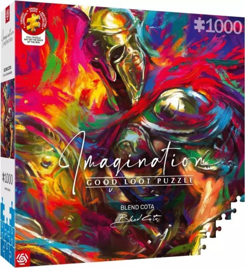 Puzzle Good Loot Imagination Puzzle: Blend Cota The Illyrian Warrior / Iliryjski Wojownik 1000 Puzzle Good Loot Imagination Puzzle: Blend Cota The Illyrian Warrior / Iliryjski Wojownik 1000