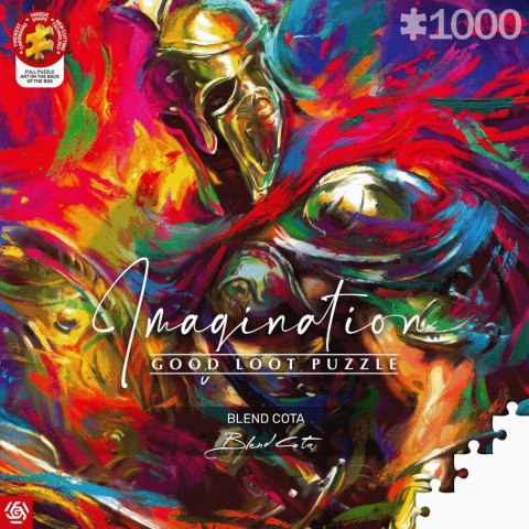 Puzzle Good Loot Imagination Puzzle: Blend Cota The Illyrian Warrior / Iliryjski Wojownik 1000 Puzzle Good Loot Imagination Puzzle: Blend Cota The Illyrian Warrior / Iliryjski Wojownik 1000