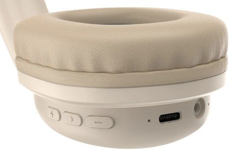 SŁUCHAWKI DEFENDER BLUETOOTH FREEMOTION B640 BEŻOWE SŁUCHAWKI DEFENDER BLUETOOTH FREEMOTION B640 BEŻOWE