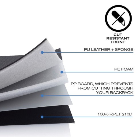 XD DESIGN PLECAK ANTYKRADZIEŻOWY BOBBY HERO XL GRANATOWY P/N: P705.715 XD DESIGN PLECAK ANTYKRADZIEŻOWY BOBBY HERO XL GRANATOWY P/N: P705.715