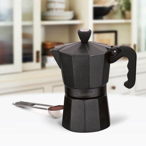 Kawiarka na 6 filiżanek MR-1666-6-BLACK MAESTRO Kawiarka na 6 filiżanek MR-1666-6-BLACK MAESTRO