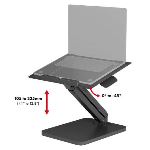 MACLEAN PODSTAWKA BIURKOWA NA MONITOR LUB LAPTOP, SPRĘŻYNA GAZOWA, DO PRACY STOJĄCO SIEDZĄCEJ, CZARNA MC-493 MACLEAN PODSTAWKA BIURKOWA NA MONITOR LUB LAPTOP, SPRĘŻYNA GAZOWA, DO PRACY STOJĄCO SIEDZĄCEJ, CZARNA MC-493