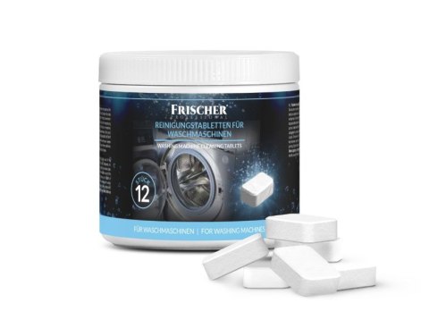 Tabletki do czyszczenia pralek Frischer 12szt Tabletki do czyszczenia pralek Frischer 12szt