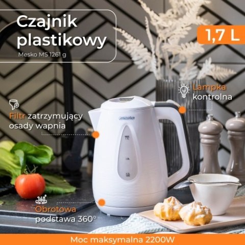 Czajnik plastikowy 1,7 L
