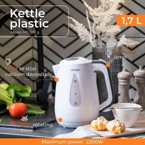 Czajnik plastikowy 1,7 L