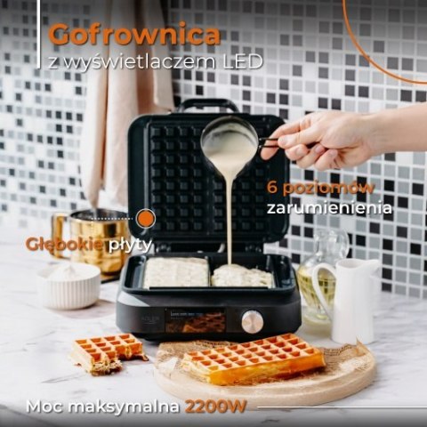 Gofrownica z wyświetlaczem LED Gofrownica z wyświetlaczem LED