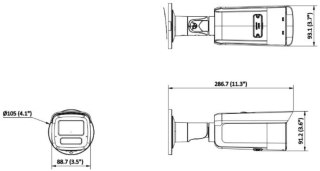 KAMERA IP HIKVISION DS-2CD2T43G2-2LI(4mm) PL