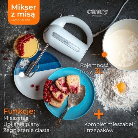 Mikser z misą 600W Mikser z misą 600W