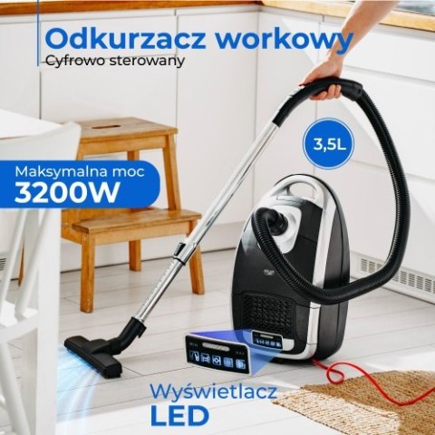 Odkurzacz workowy cyfrowo sterowany- 3,5 L Odkurzacz workowy cyfrowo sterowany- 3,5 L