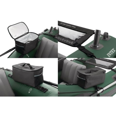 Ponton wędkarski Big Catch Pro 165 x 119 x 38 cm INTEX 68381 Ponton wędkarski Big Catch Pro 165 x 119 x 38 cm INTEX 68381