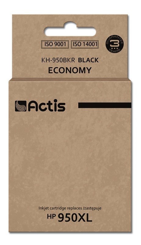 Tusz ACTIS KH-950BKR (zamiennik HP 950XL CN045AE; Standard; 80 ml; czarny) Tusz ACTIS KH-950BKR (zamiennik HP 950XL CN045AE; Standard; 80 ml; czarny)
