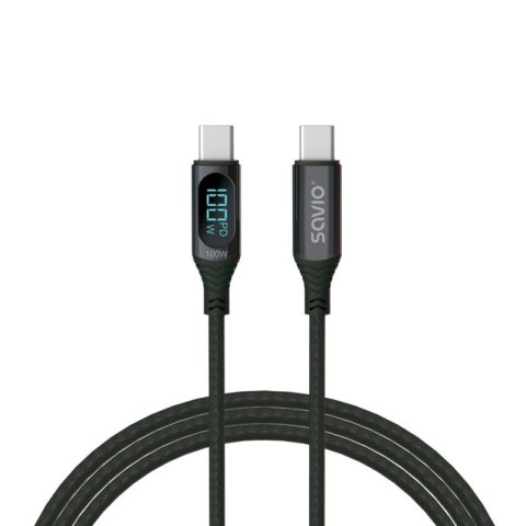 Kabel USB SAVIO USB typ C 1 Kabel USB SAVIO USB typ C 1