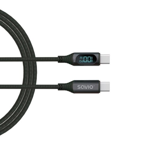 Kabel USB SAVIO USB typ C 1 Kabel USB SAVIO USB typ C 1