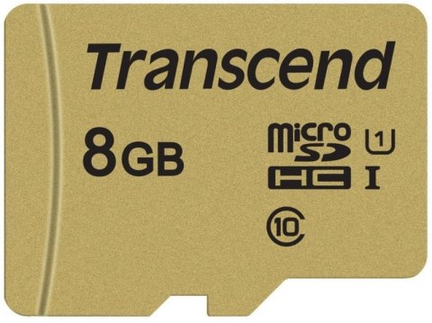 Karta pamięci TRANSCEND 8 GB Adapter Karta pamięci TRANSCEND 8 GB Adapter