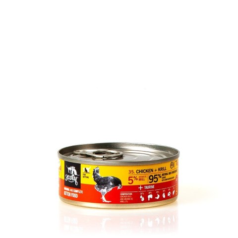 3Coty CHICKEN + KRILL for Kittens 80g