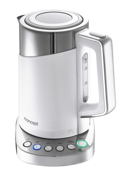 Czajnik CONCEPT RK3170 (1.7L /2200W /Biało-srebrny ) Czajnik CONCEPT RK3170 (1.7L /2200W /Biało-srebrny )