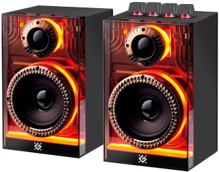 GŁOŚNIKI DEFENDER FUTURO 2.0 BLUETOOTH 20W LED