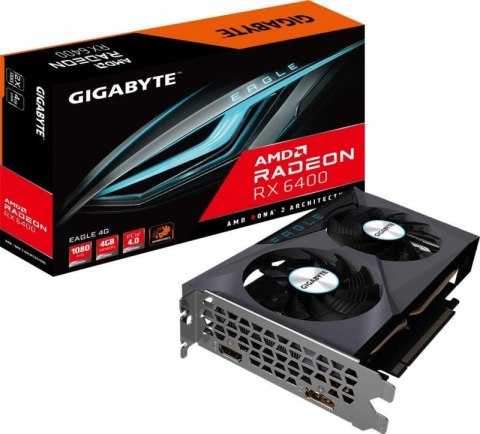 Karta graficzna Gigabyte Radeon RX 6400 EAGLE 4GB GDDR6 Karta graficzna Gigabyte Radeon RX 6400 EAGLE 4GB GDDR6