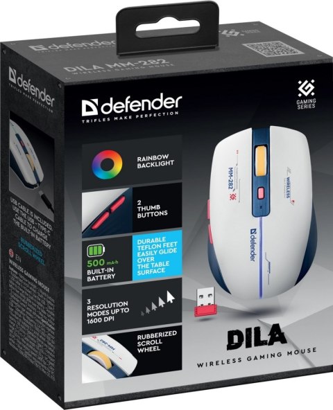 MYSZ DEFENDER DILA MM-282 RF 1800dpi 6P