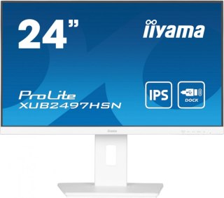 Monitor IIYAMA XUB2497HSN-W1 (23.8" /IPS /100Hz /1920 x 1080 /Biały)
