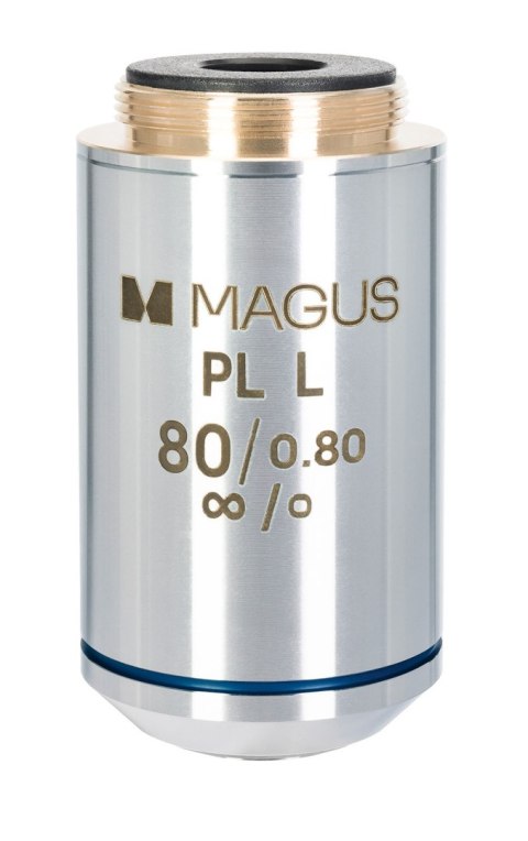 Obiektyw MAGUS 80PLL 80х/0,80 Plan L WD 1,25 mm Obiektyw MAGUS 80PLL 80х/0,80 Plan L WD 1,25 mm