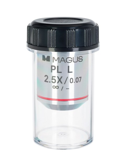 Obiektyw MAGUS SFR2 2,5х/0,07 Plan L Pol ∞/- Obiektyw MAGUS SFR2 2,5х/0,07 Plan L Pol ∞/-