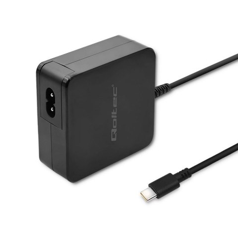 QOLTEC ZASILACZ SIECIOWY 65W | 5-20.3V | 2-3.25A | USB TYP C | PD QOLTEC ZASILACZ SIECIOWY 65W | 5-20.3V | 2-3.25A | USB TYP C | PD