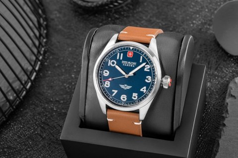 Zegarek Męski SWISS MILITARY HANOWA Falcon SMWGA2100402 + BOX Zegarek Męski SWISS MILITARY HANOWA Falcon SMWGA2100402 + BOX