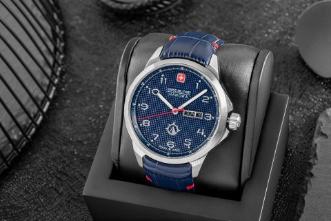 Zegarek Męski SWISS MILITARY HANOWA Puma SMWGB2100301 + BOX Zegarek Męski SWISS MILITARY HANOWA Puma SMWGB2100301 + BOX