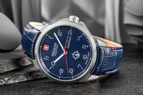 Zegarek Męski SWISS MILITARY HANOWA Puma SMWGB2100301 + BOX Zegarek Męski SWISS MILITARY HANOWA Puma SMWGB2100301 + BOX