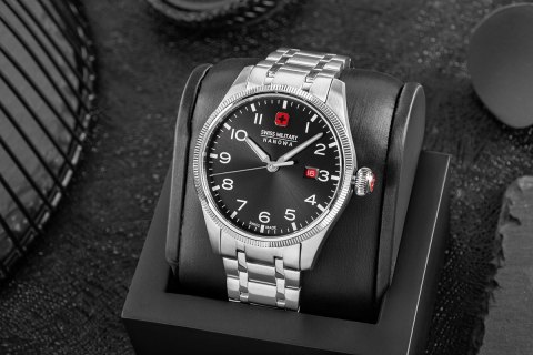 Zegarek Męski SWISS MILITARY HANOWA Thunderbolt SMWGH0000801 + BOX Zegarek Męski SWISS MILITARY HANOWA Thunderbolt SMWGH0000801 + BOX