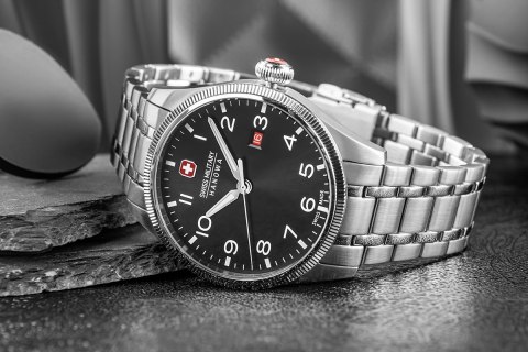 Zegarek Męski SWISS MILITARY HANOWA Thunderbolt SMWGH0000801 + BOX Zegarek Męski SWISS MILITARY HANOWA Thunderbolt SMWGH0000801 + BOX