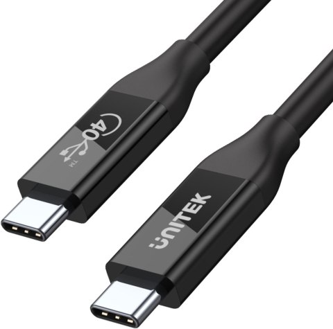Unitek przewód USB-C 4.0 PD 100W 40 Gbps 8K 0,8 m Unitek przewód USB-C 4.0 PD 100W 40 Gbps 8K 0,8 m