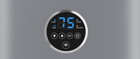Bojler elektryczny LIN LIFVD1 80L szary z WI-FI Bojler elektryczny LIN LIFVD1 80L szary z WI-FI