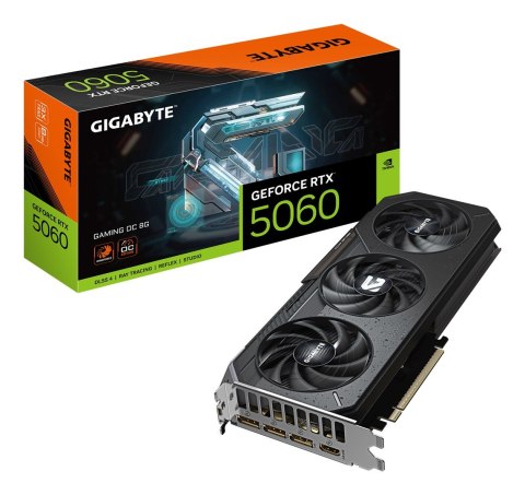 Karta graficzna Gigabyte GeForce RTX 5060 GAMING OC 8GB Karta graficzna Gigabyte GeForce RTX 5060 GAMING OC 8GB