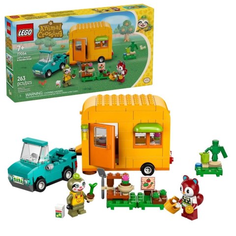 LEGO ANIMAL CROSSING 77054 Leif i jego karawan oraz sklep ogrodniczy LEGO ANIMAL CROSSING 77054 Leif i jego karawan oraz sklep ogrodniczy