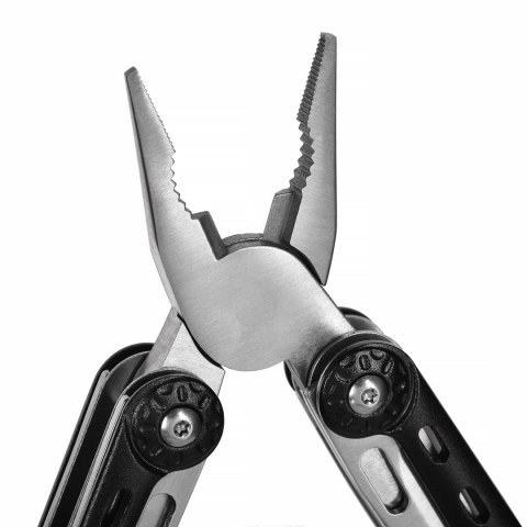 Multitool AZYMUT Turon - 10 narzędzi + karabińczyk +kabura do pasa (H-P224108) Multitool AZYMUT Turon - 10 narzędzi + karabińczyk +kabura do pasa (H-P224108)