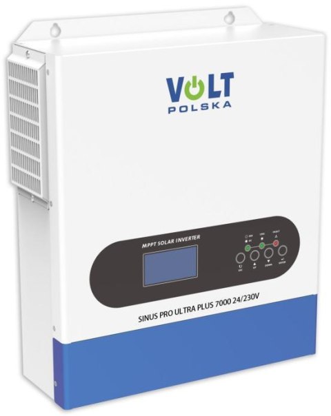Przetwornica Inwerter solarny SinusPro ULTRA PLUS 7000 24/230V (3500/7000W) Wi-Fi + 100A MPPT (60-500V) Przetwornica Inwerter solarny SinusPro ULTRA PLUS 7000 24/230V (3500/7000W) Wi-Fi + 100A MPPT (60-500V)