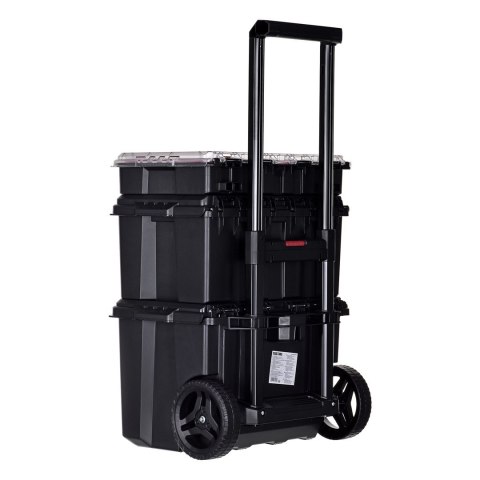 Zestaw 3 skrzynek Stack"N"Roll KETER Zestaw 3 skrzynek Stack"N"Roll KETER
